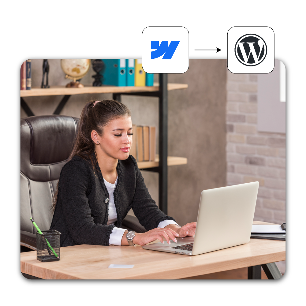 Webflow to WordPress 1 Webflow to WordPress Migration Service