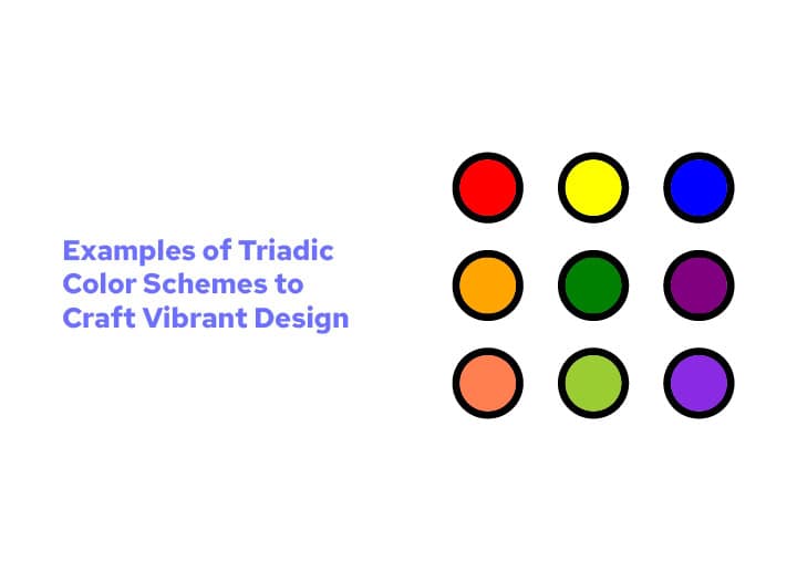 Best Examples of Triadic Color Schemes