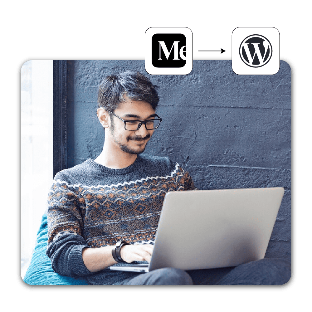 Medium to WordPress 1 Medium to WordPress Migration Services